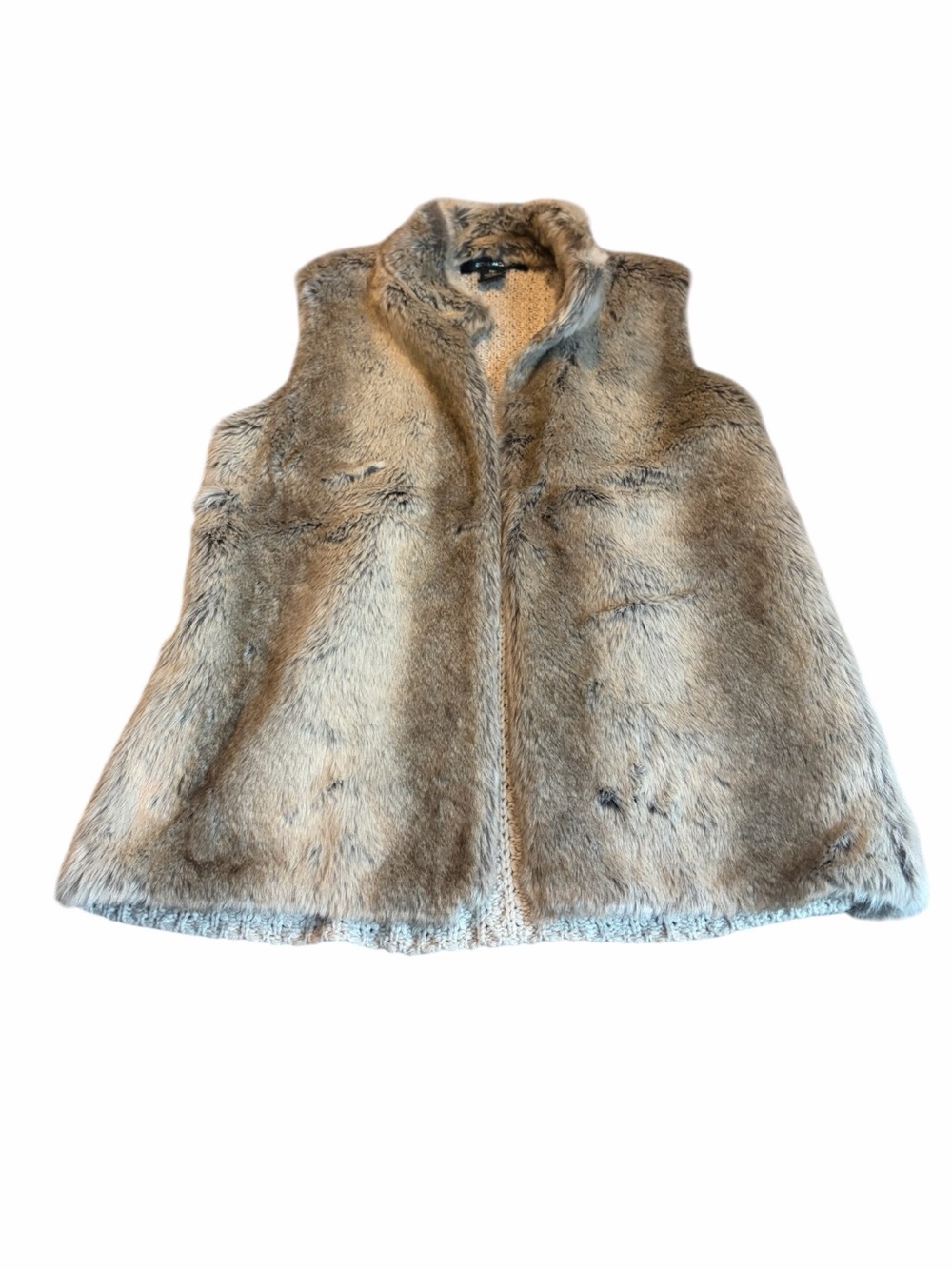 89TH & MADISON faux fur vest